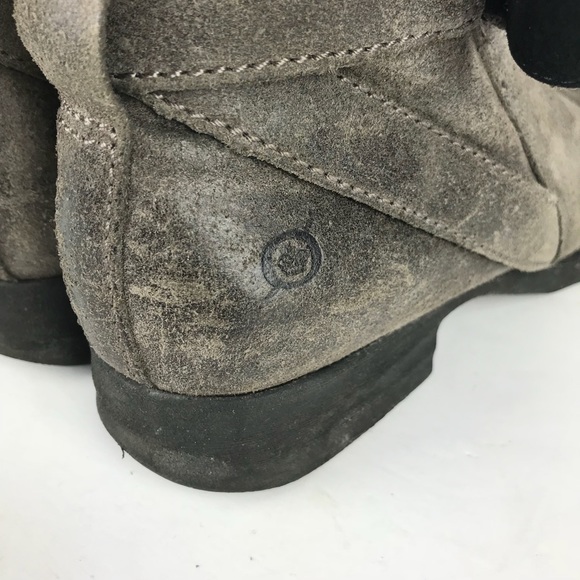 BORN brown leather ankle boot, 9 - Picture 6 of 8